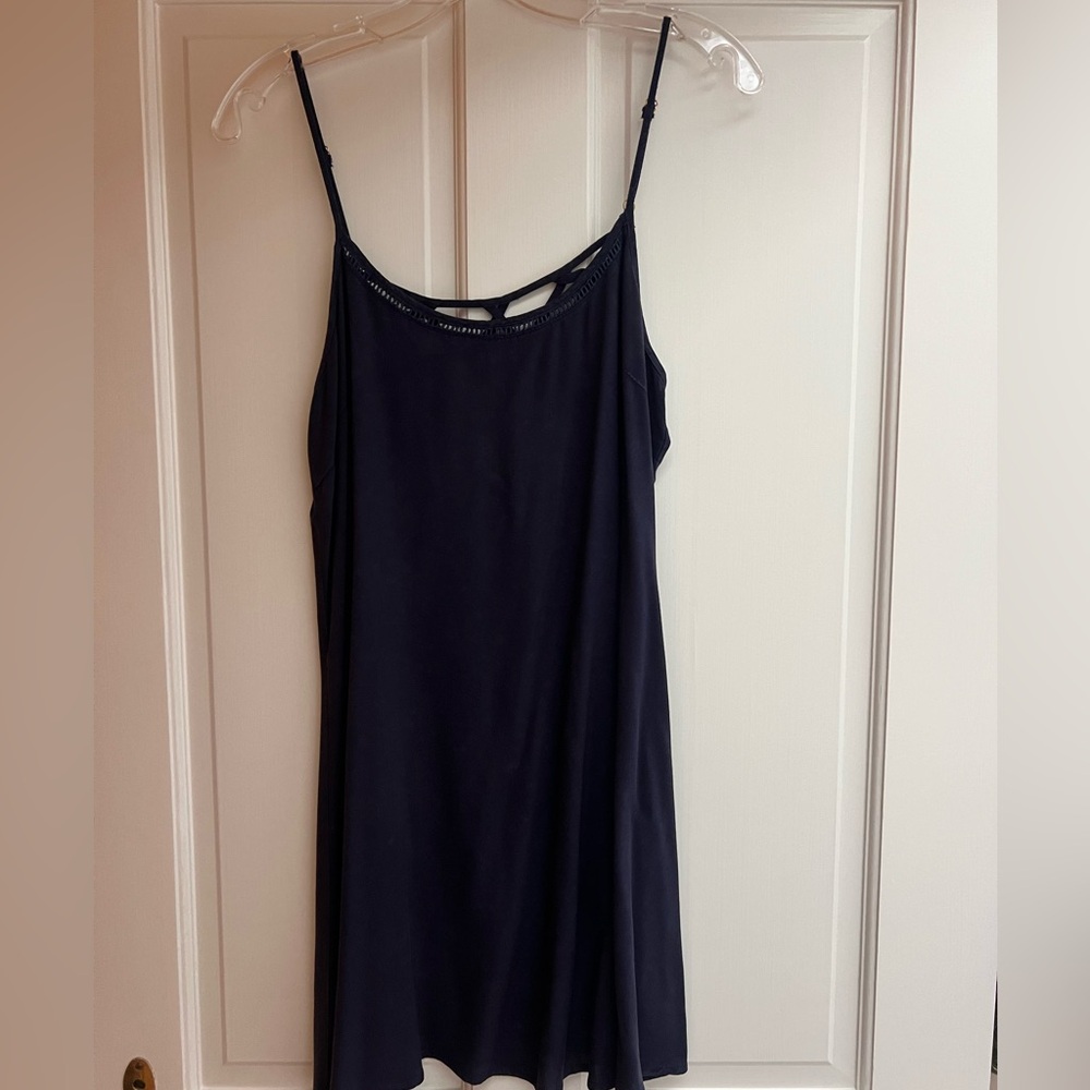 Navy Blue Shift Dress